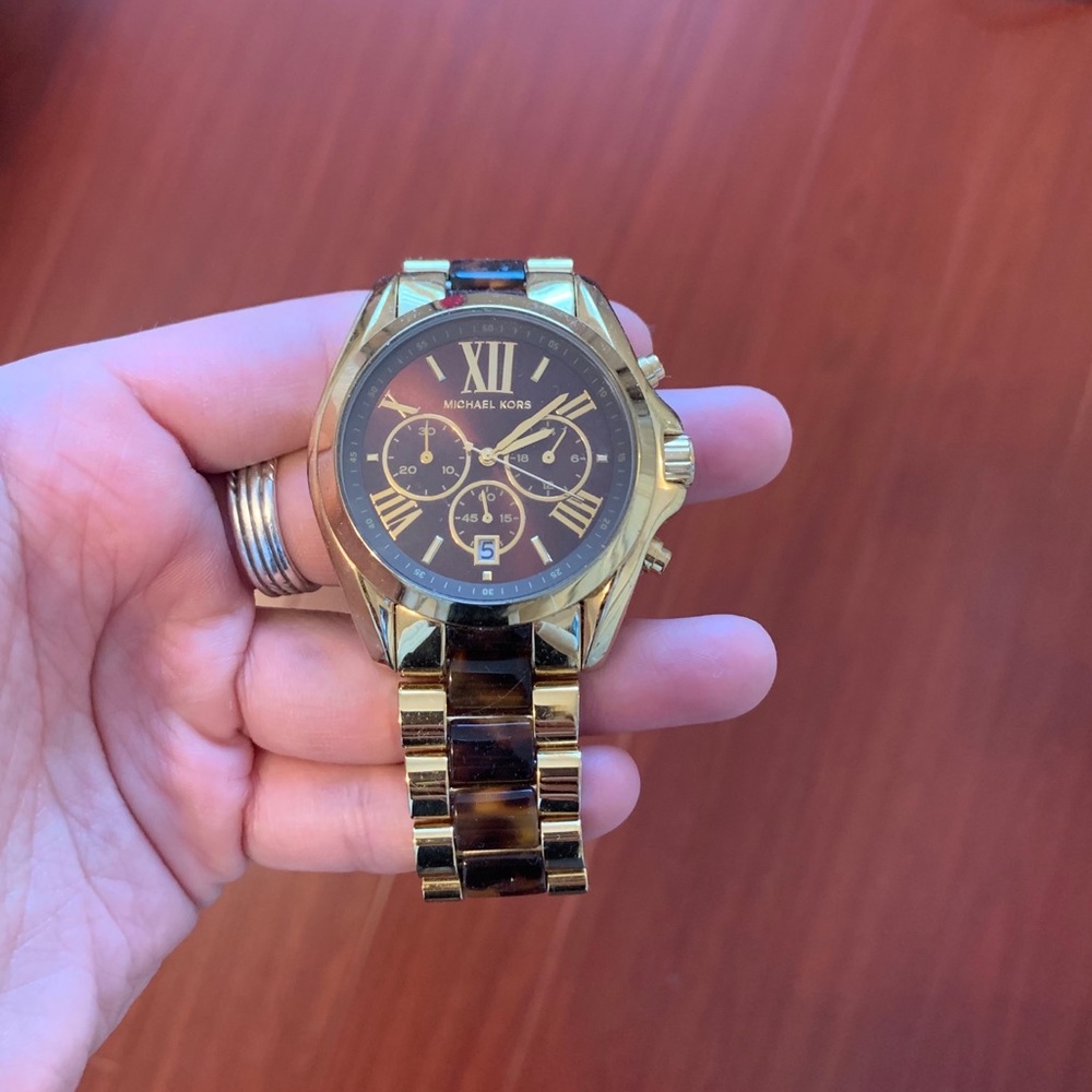 Michael Kors Tortoise Watch